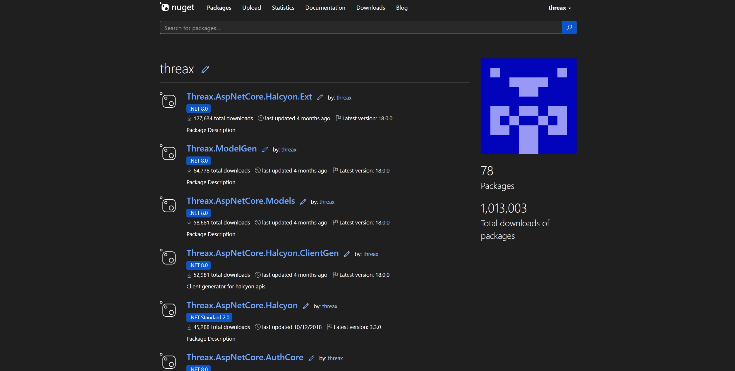 A screenshot of the App Template code open in Visual Studio.